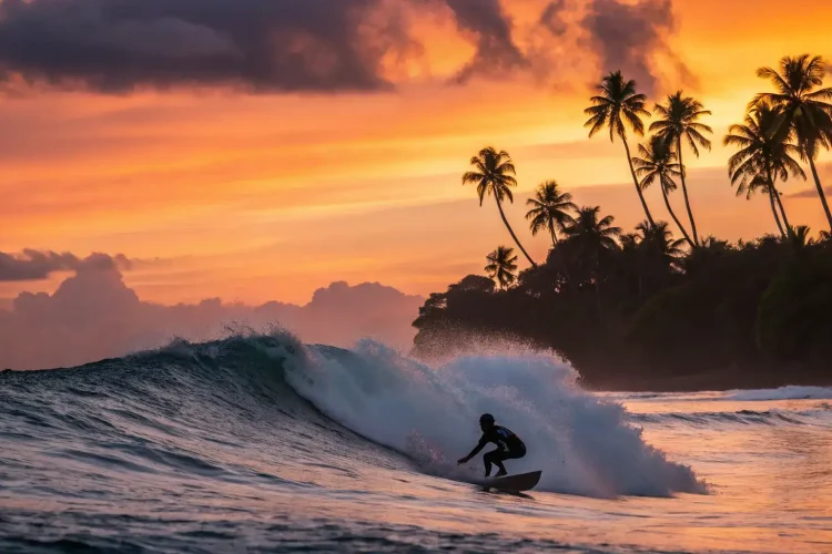 Surfers Carving in Mentawai Island Tour